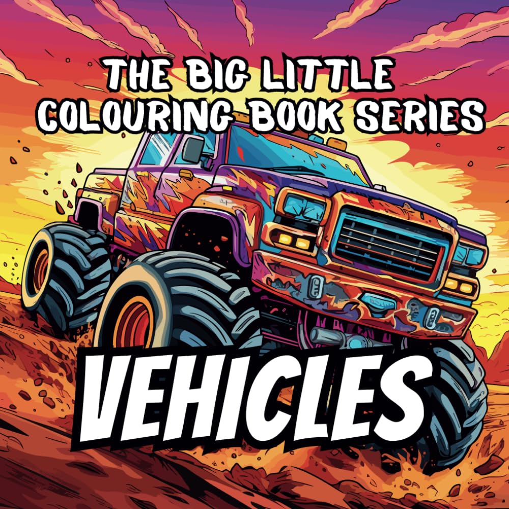 The Big Colouring Book of Vehicles (The Big (little) Colouring Book)
