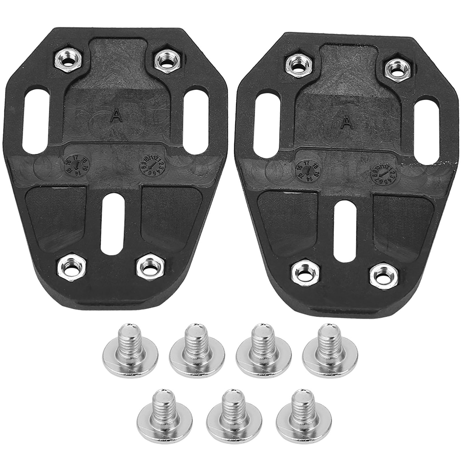 Cycling Cleat Covers, 1 Pair Din Regulator Quick Release Cleat Cover Adapter Nylon Pedal Cleats for Zero for Bike Shoe Protection and Easy Cleat Change