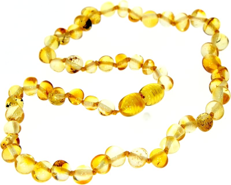SilverAmber Collana in ambra baltica