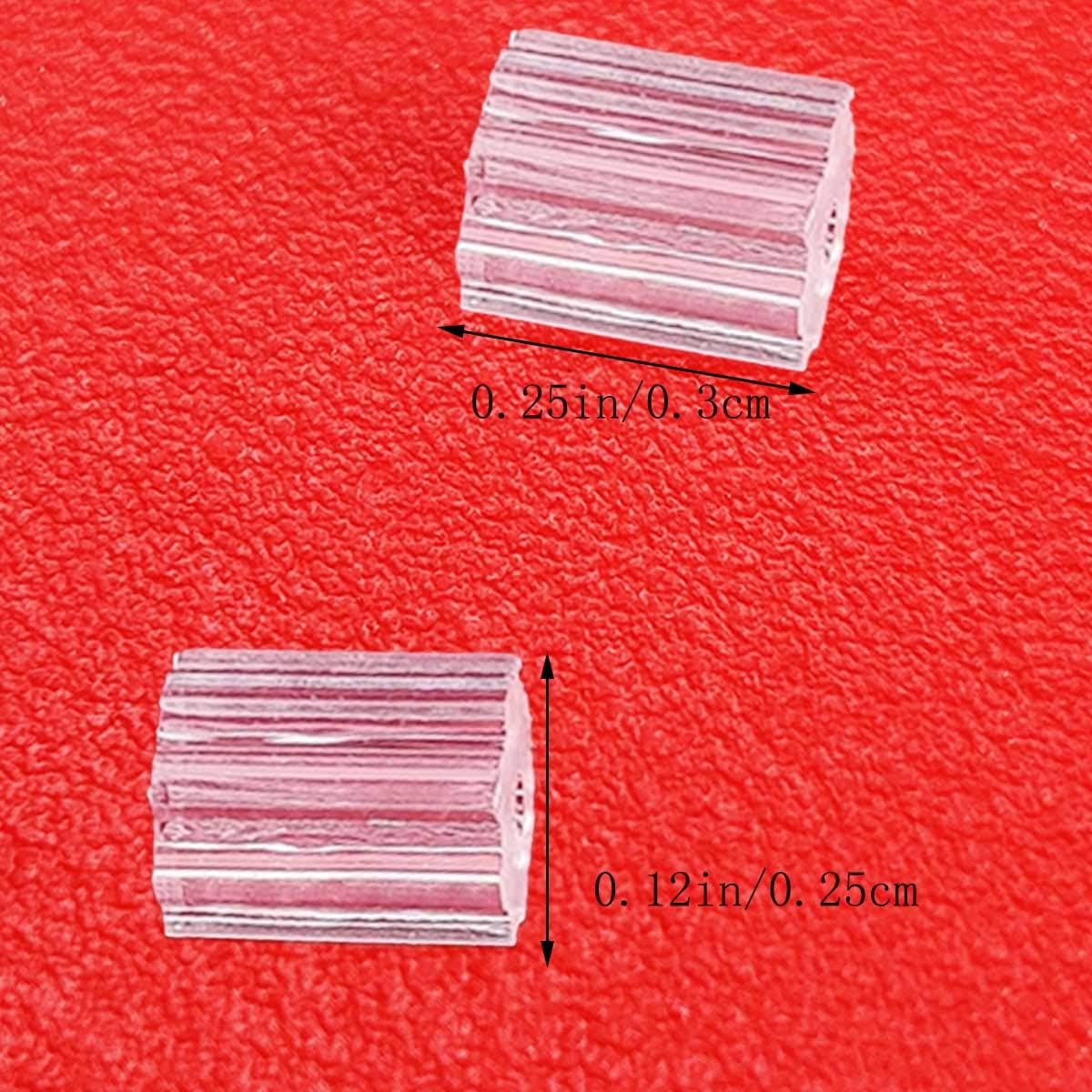 1000 Pack Silicone Earring Backs, Soft Clear Ear Safety Back