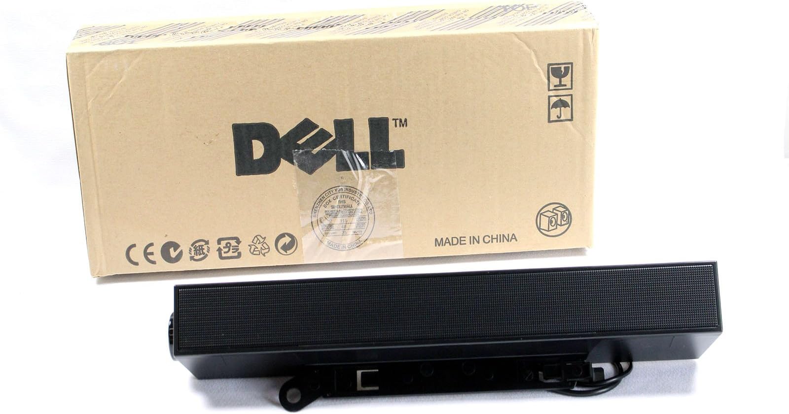 DellDell Genuine AX510 Entry Flat Panel Stereo Sound Bar, 1908FP