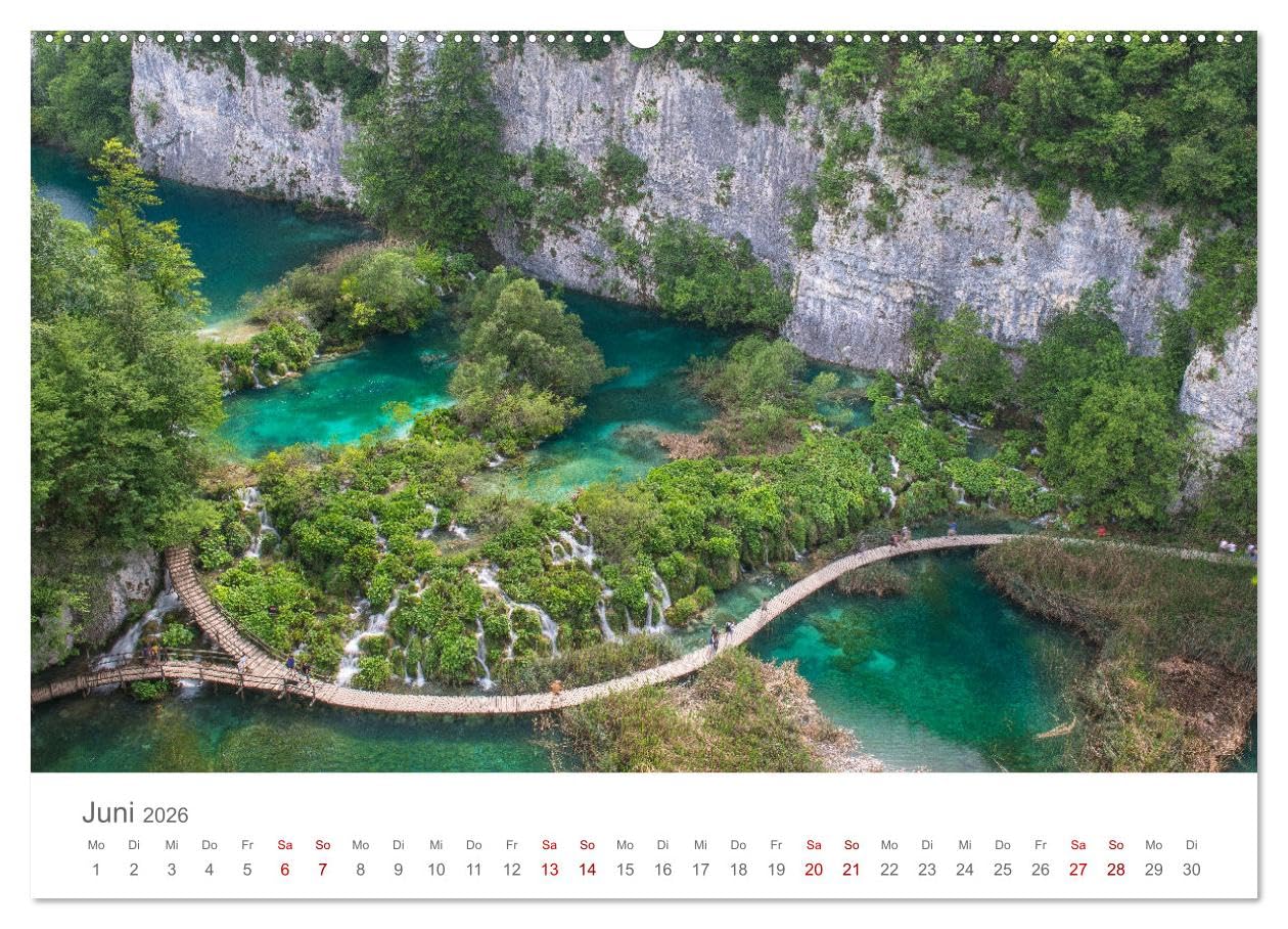 KROATIEN - Perle der Adria (Wandkalender 2026 DIN A2 quer), CALVENDO Monatskalender: Highlights einer Reise durch Kroatien (CALVENDO Orte)