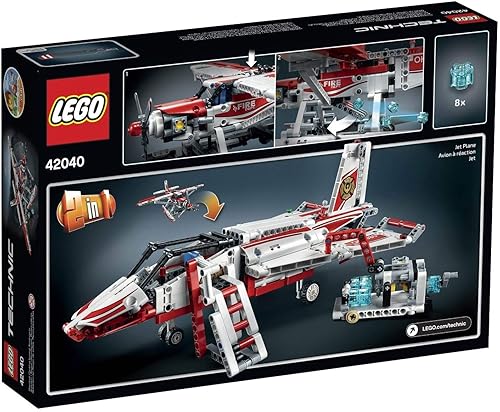 Miniatura 6 de Juguete LEGO de la serie Technic, hidroavión.