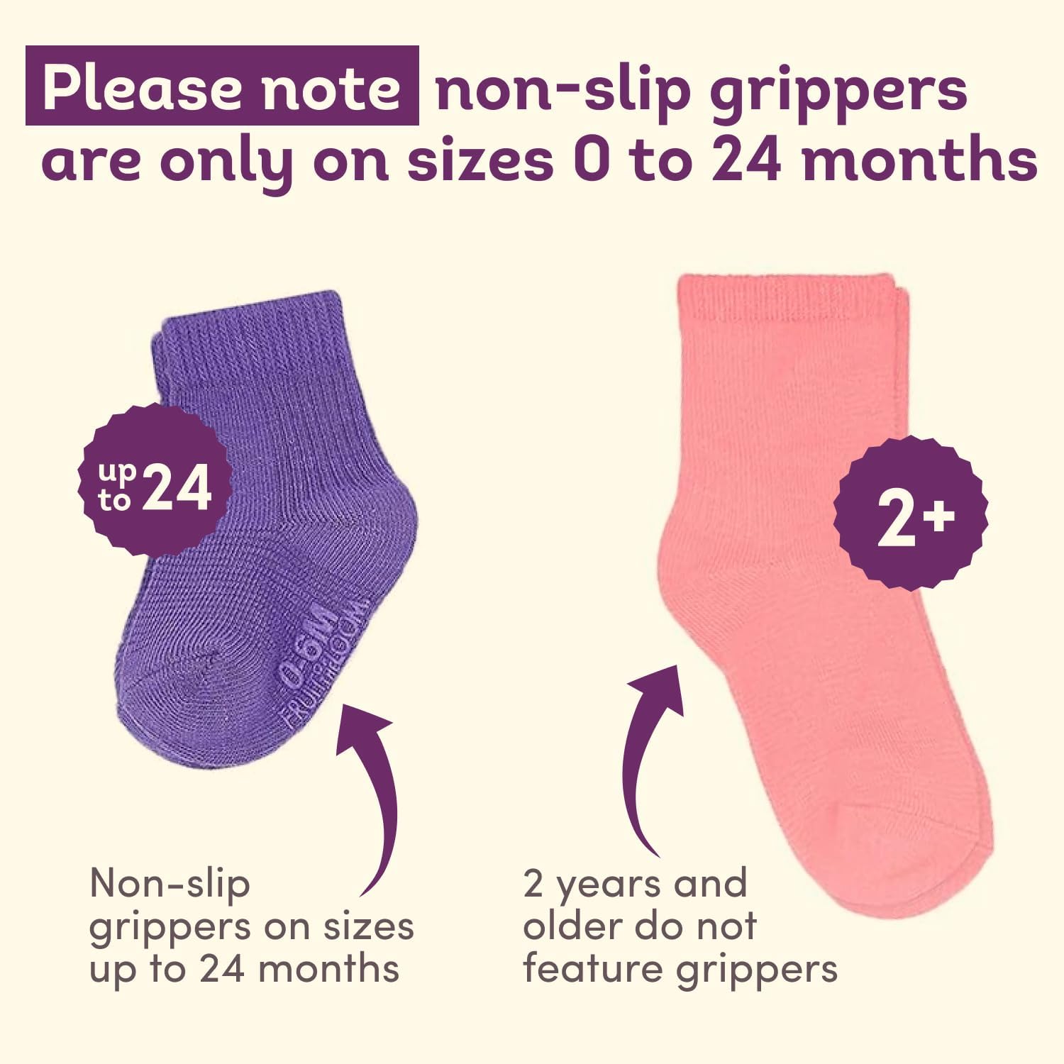 Fruit of the Loom Baby 14-Pack Grow & Fit Flex Zones Cotton Stretch Socks - Unisex, Girls, Boys - Image 6