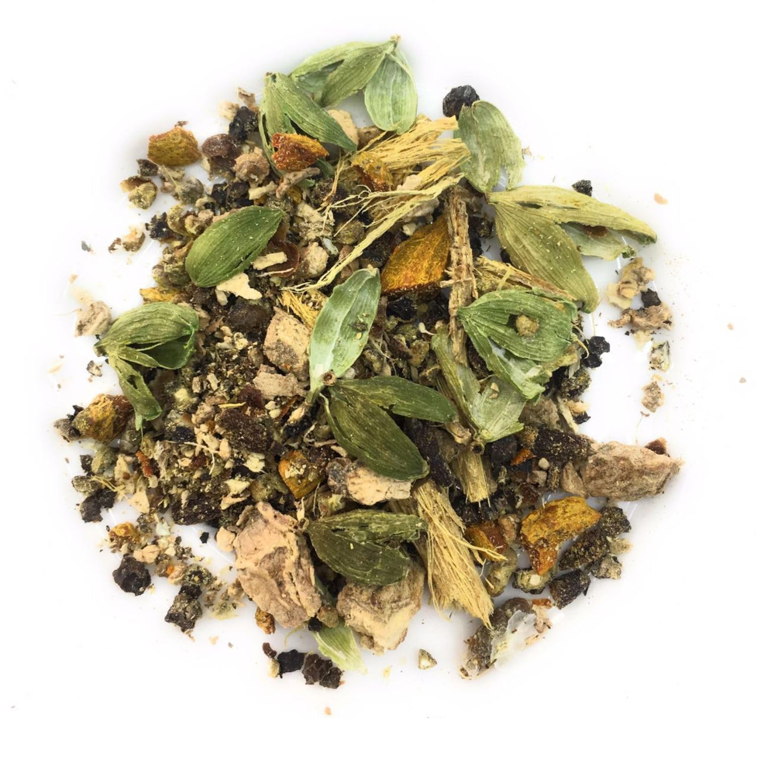 Siyacha Tea Ayurvedic Balance Cooling Pitta Herbal Infuison Energizing Kapha Infusion Tisane Stress Free Tea , 250g + 250g + 100g,Combo of 3-image-23