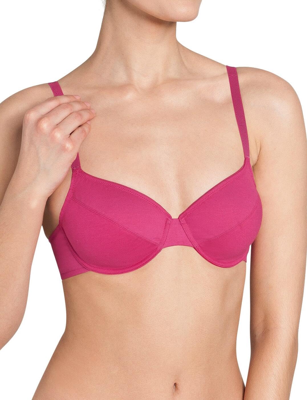 Sloggi Women's Pink (Electric Raspberry) Evernew W Wired Everyday Bra, 34A