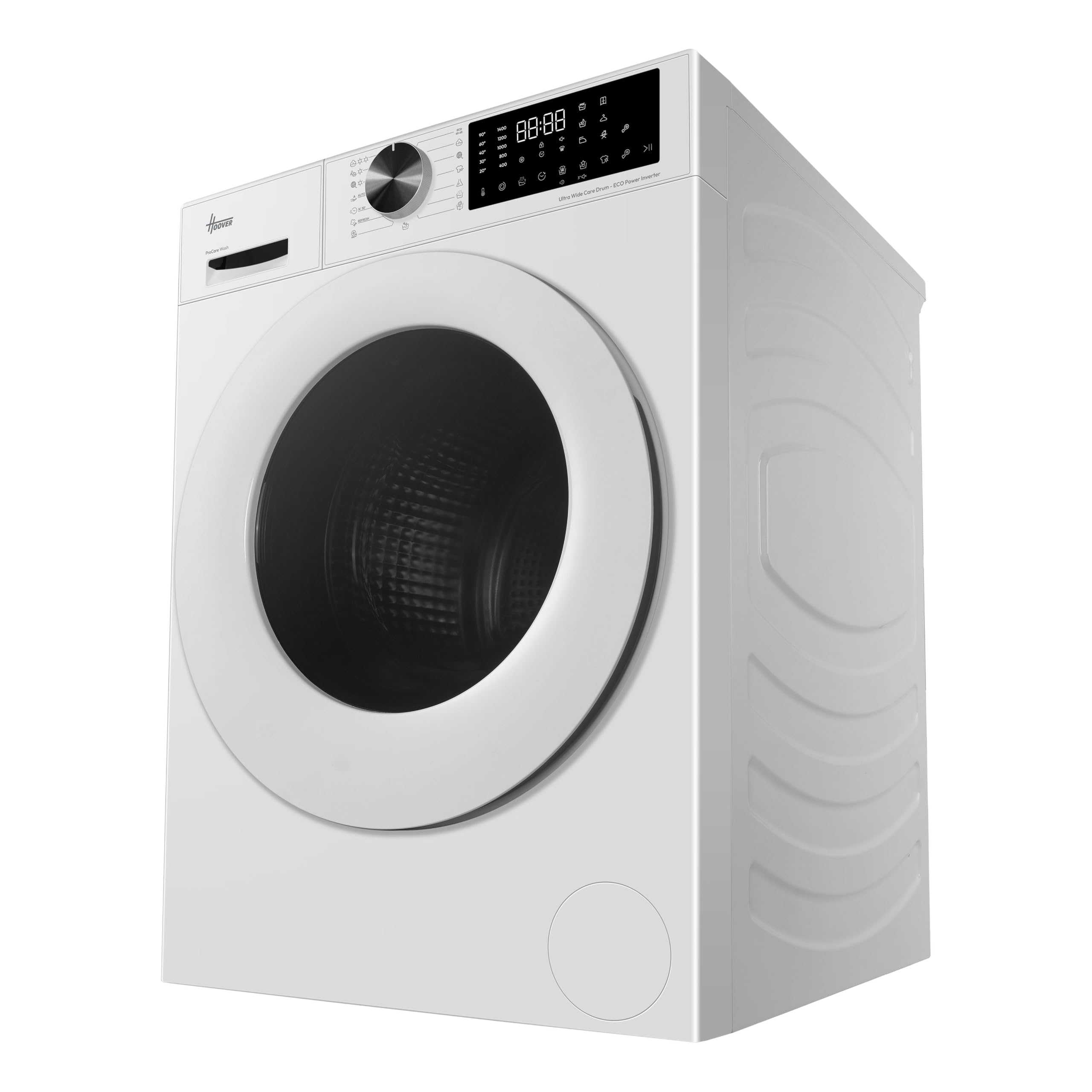 Hoover H-CARE 300 Lavasciuga Slim 8+5 Kg, 1400 Giri, Classe A-20%, Bianca
