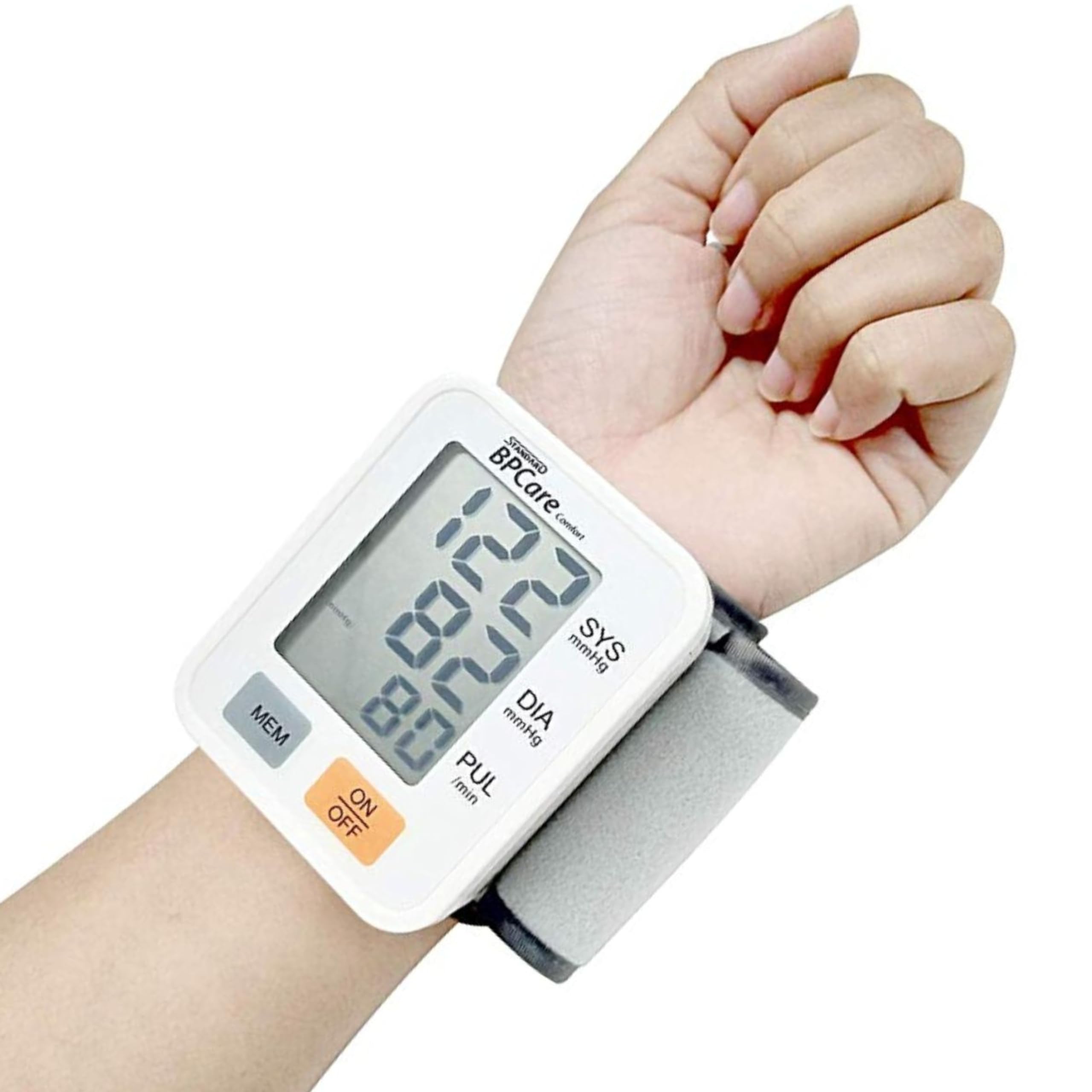 BPCare Standard Wrist Fully Automatic Digital Blood Pressure Monitoring Machine | Large Display | Adjustable Arm-Cuff | 3 Years Warranty (B0D9LW3PVP) Amazon Price History, Amazon Price Tracker