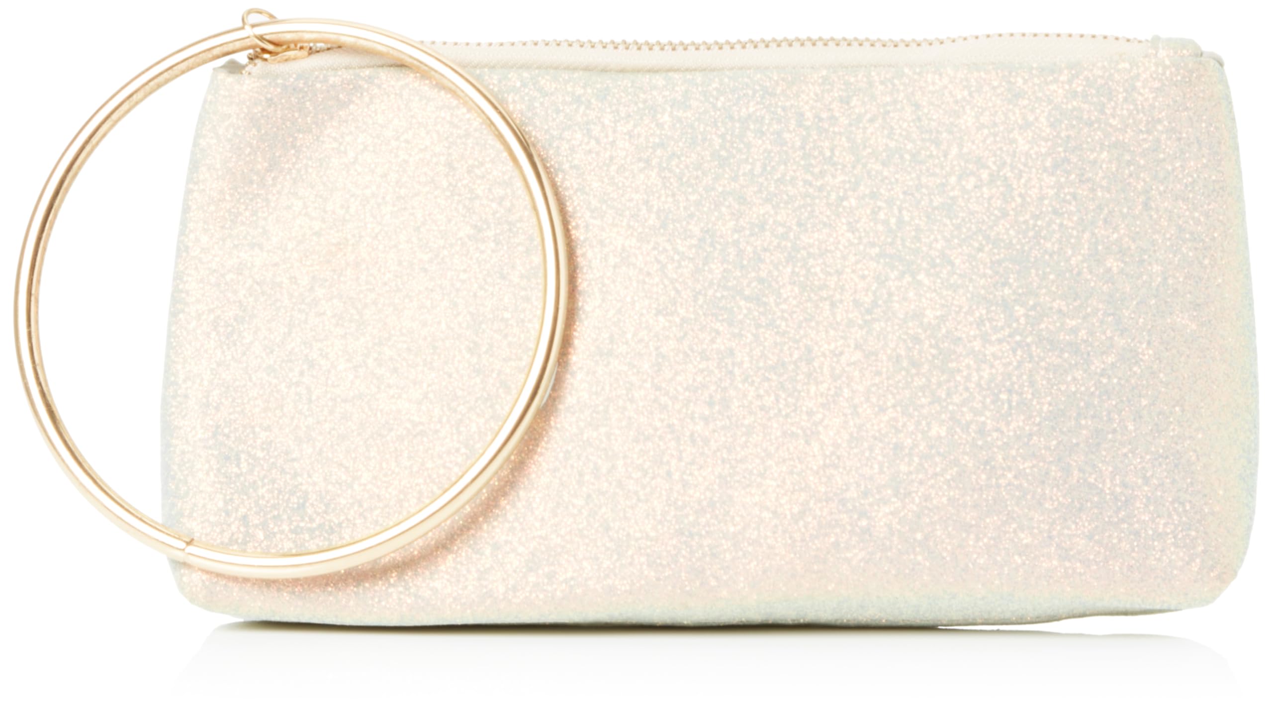 SIDONA Women's Clutch, Light Gold, One Size