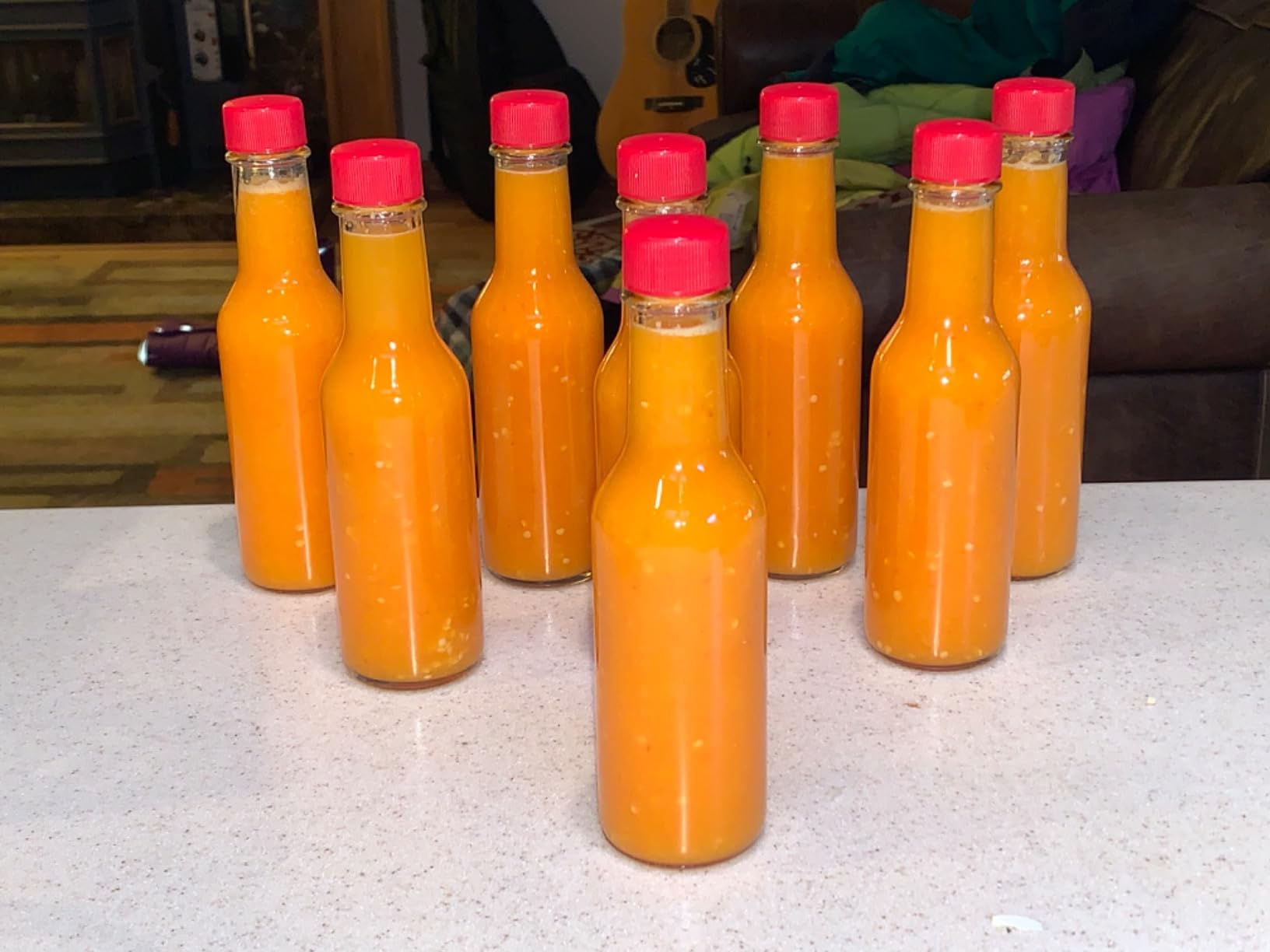 Perfect hot sauce bottles