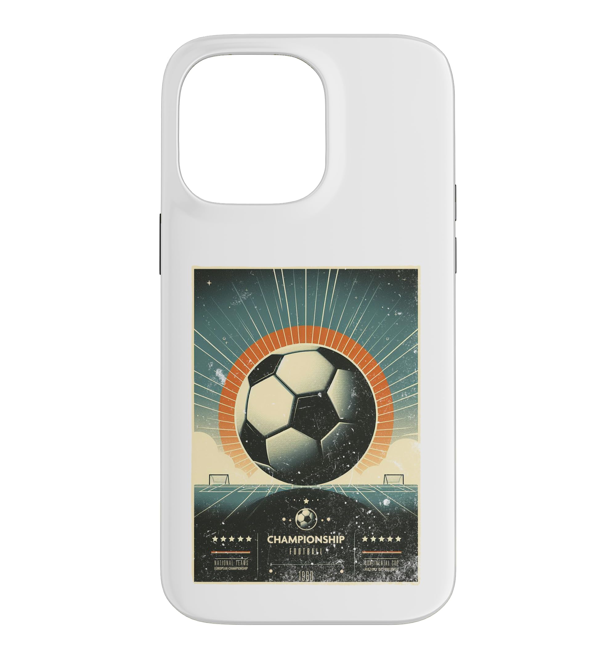 England Retro Championship World Cup Football Lioness Case for iPhone 14 Pro Max