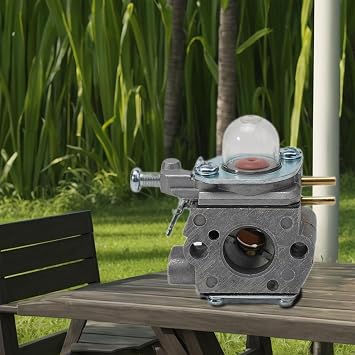 Carburetor Kit Compatible For Homelite HBL26BP HBC26SJS HBL26BV HBC26SB Trimmer, 1X Carburetor + for 2 X Primers + 2* Gasket + 2 * Check Valve