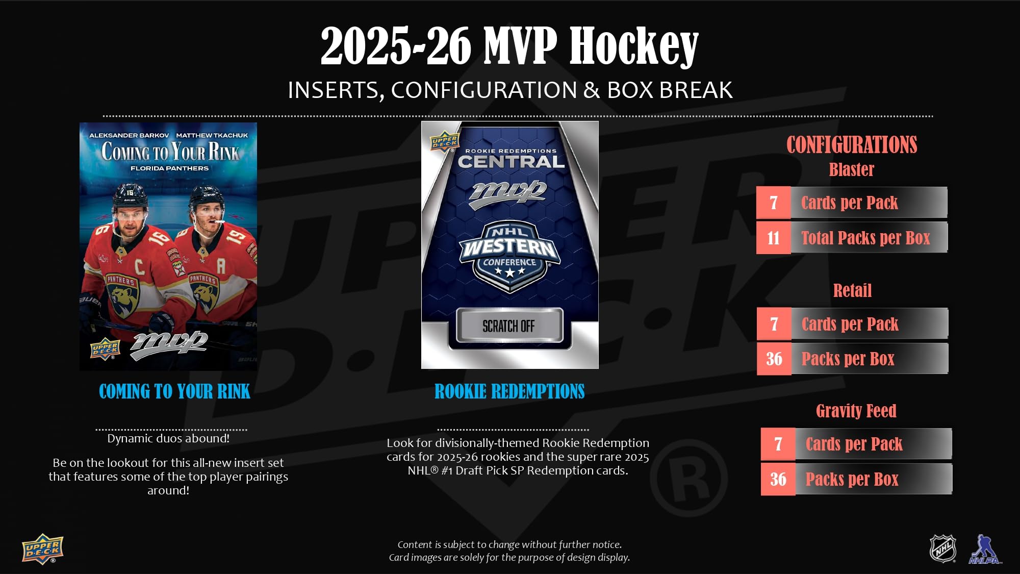 2025-26 Upper Deck MVP Hockey Blaster Box