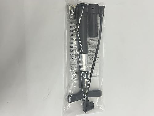 Miniatura 4 de Bomba de bicicleta, bomba de piso para bicicleta, bomba de bola, bomba de aire de manómetro de alta presión de 160 PSI con válvula Presta y Schrader