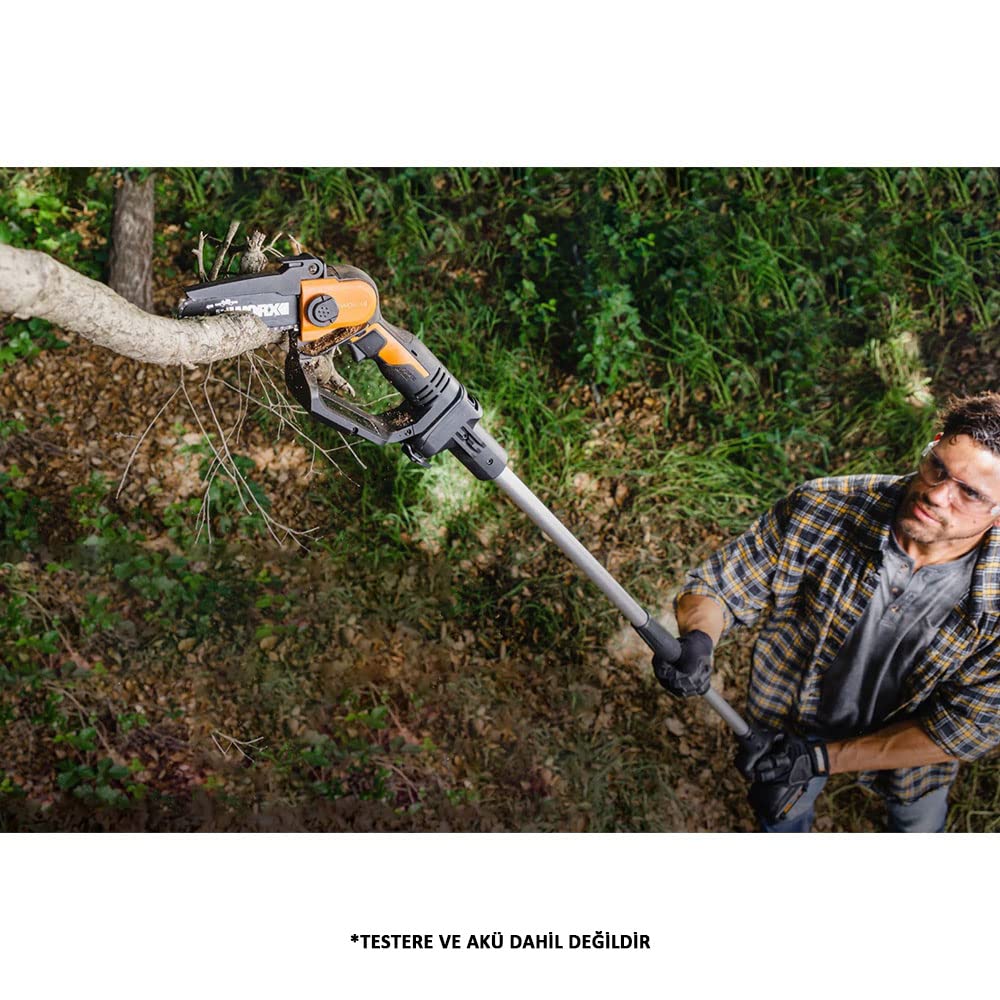 Extensión de aluminio de 125 cm para WORX WA4301 WG324E