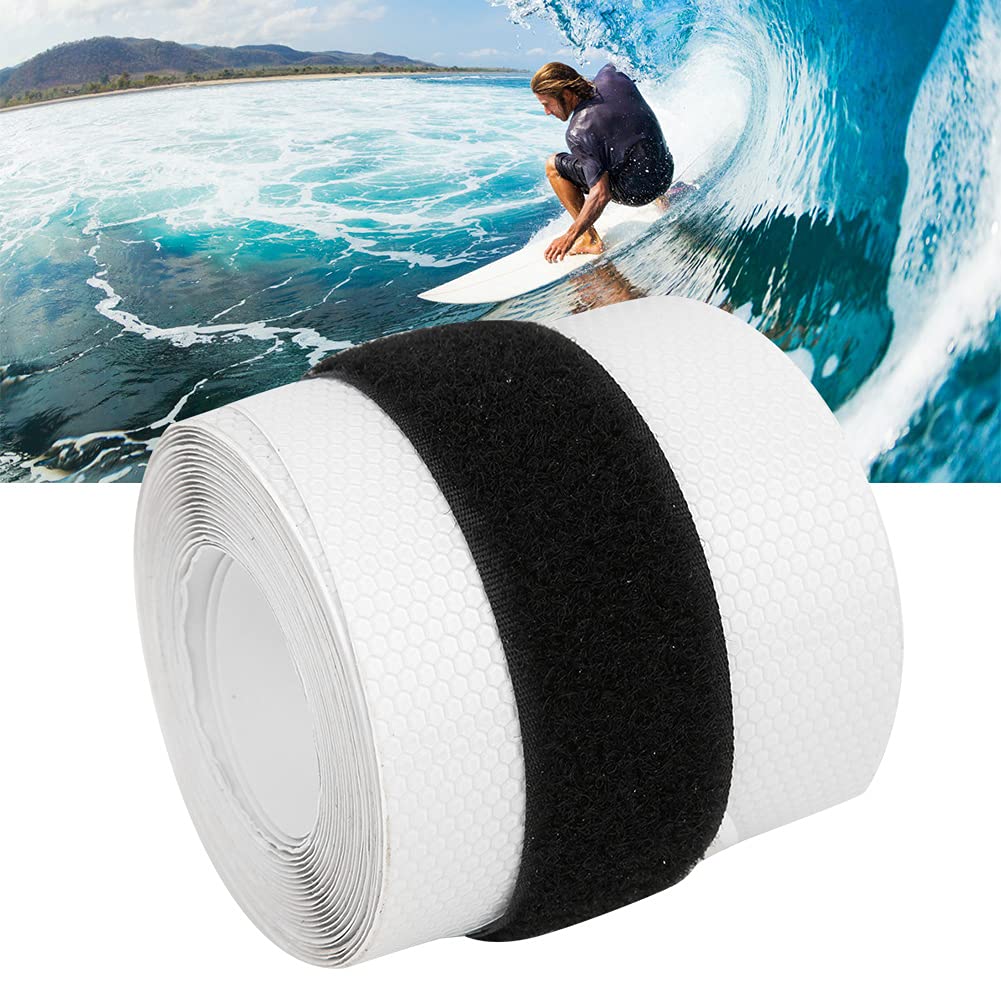 Alomejor 2 pcs Surfboard Tape Surfboard Rail Protective Film PVC Surfboard Protective Tape(Transparent)