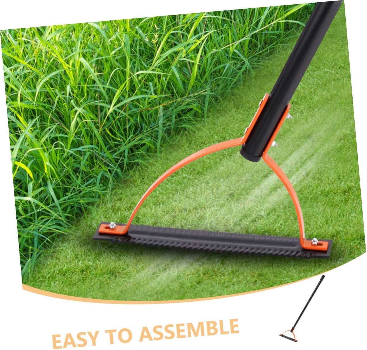 BESPORTBLE Manual Grass Whip Blades Lawn Weed Cutter Heavy Duty Grass Whip for Garden Weed Cutting Tool