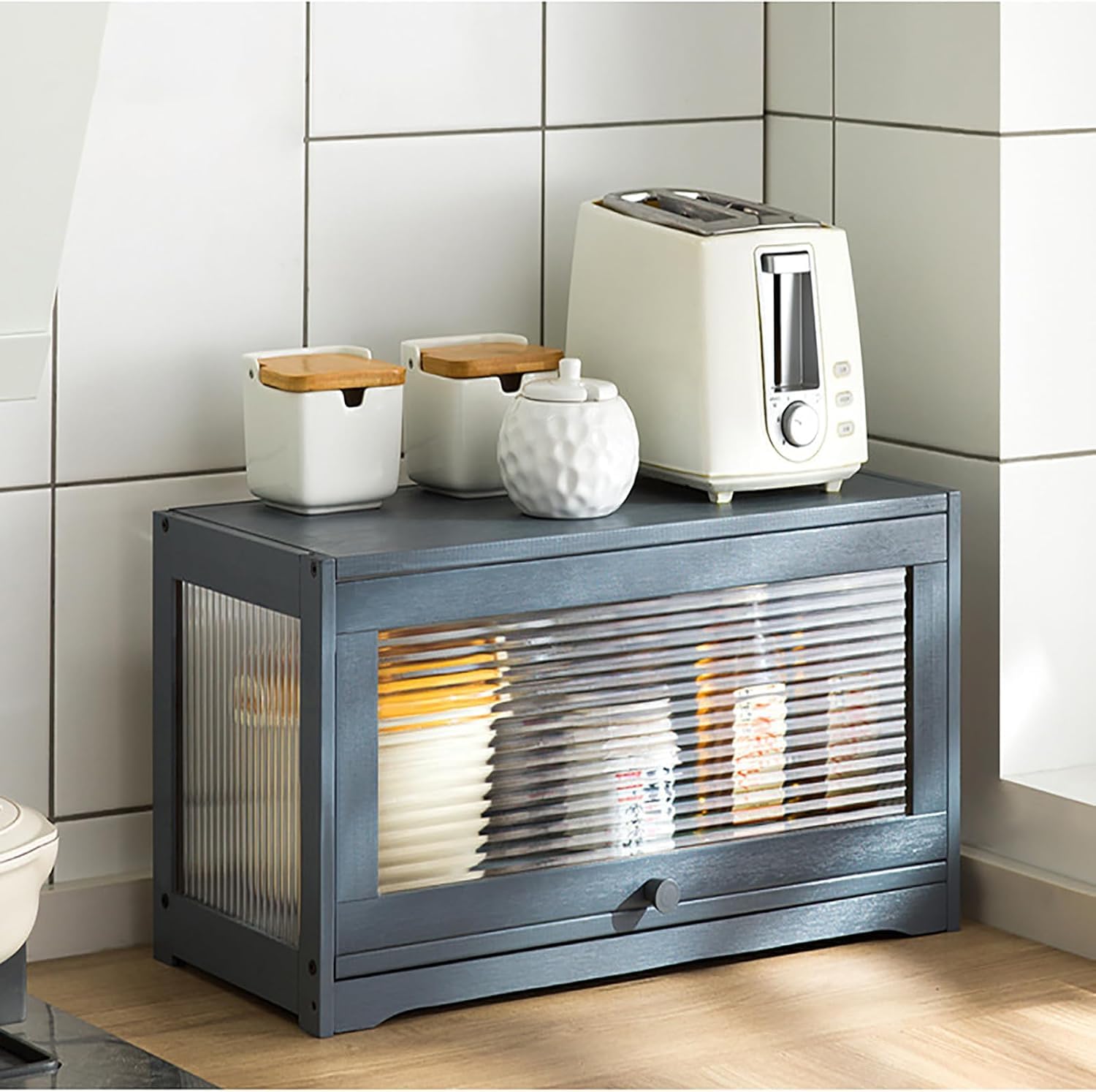 BHGFYXBS Sideboard Buffet Cabinet Small Kitchen With Sto Versatile Cupboard For Living Room Office Coffee Bar Slish & Functal Home Fur,Grey-52 * 25 * 27Cm,Grey-52 * 25 * 27cm