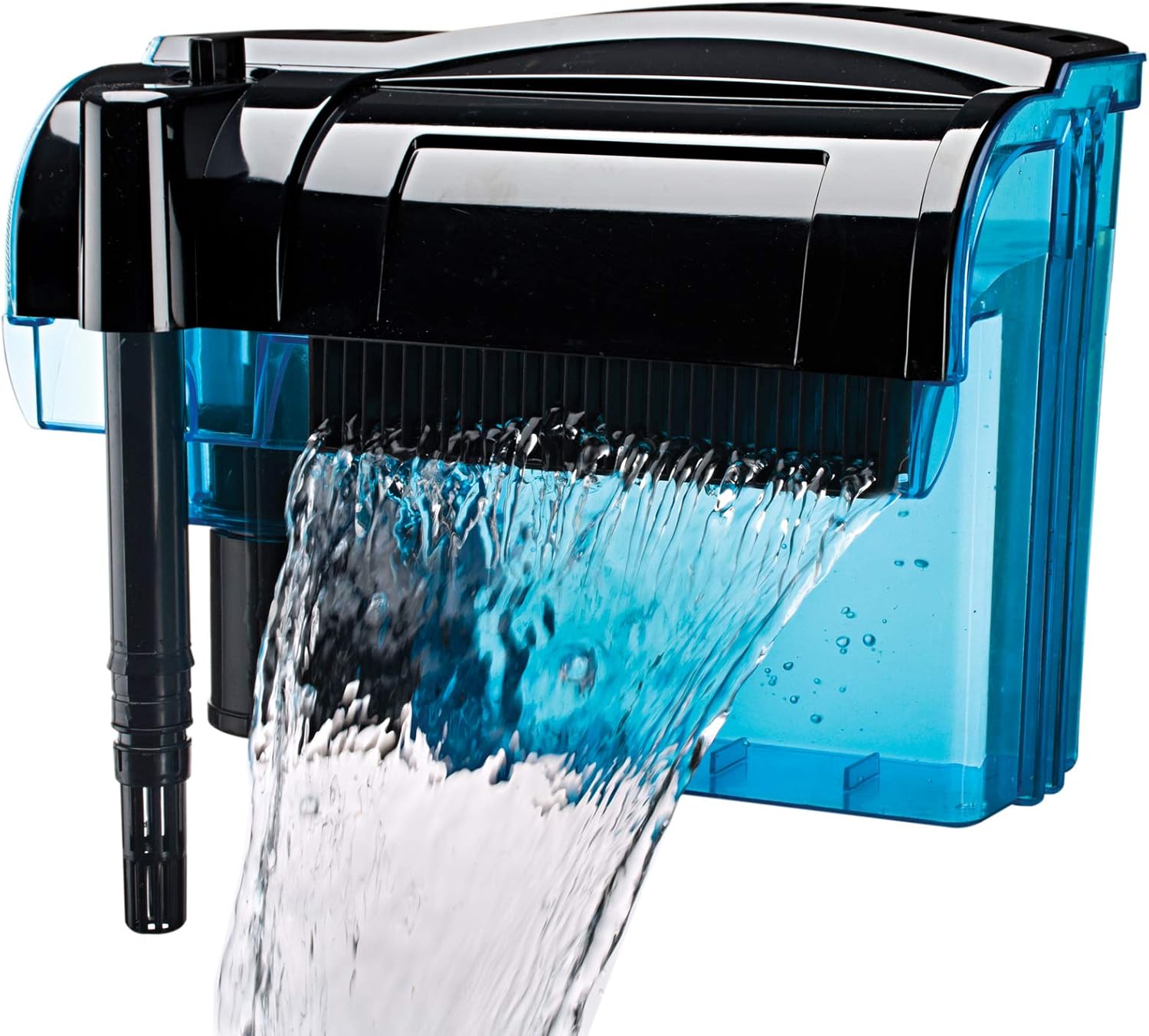Penn Plax Cascade Hang-on Aquarium Filter With Quad Filtration System Cleans Up to 100 Gallon Tank (CPF5),Cascade 300 : Aquarium Power Filters : Pet Supplies