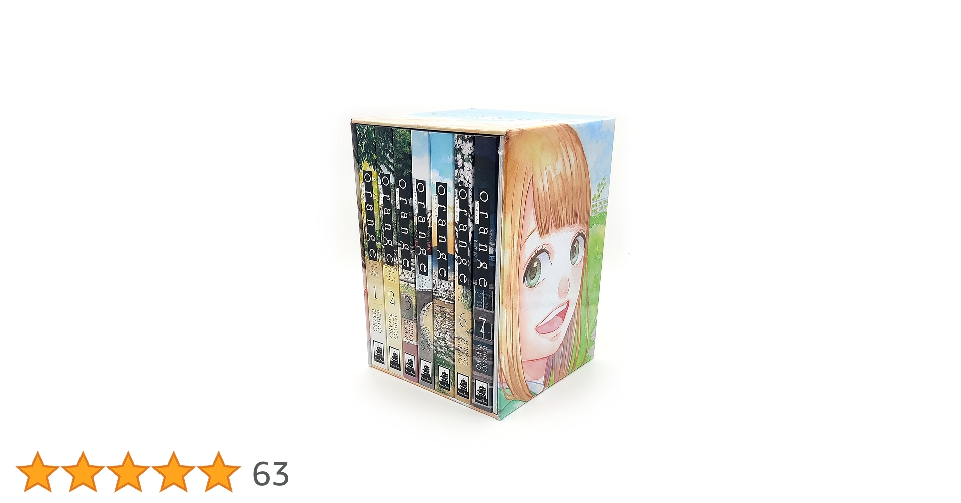 新品 高野苺 orange 直筆イラスト サイン 全巻 complete BOX Amazon | Orange Complete Series Box Set | Takano, Ichigo