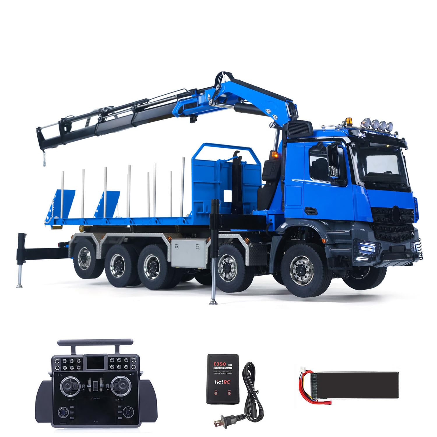 Amazon.com: TOUCAN RC HOBBY 1/14 RC Flatbed Timber Car 10x10