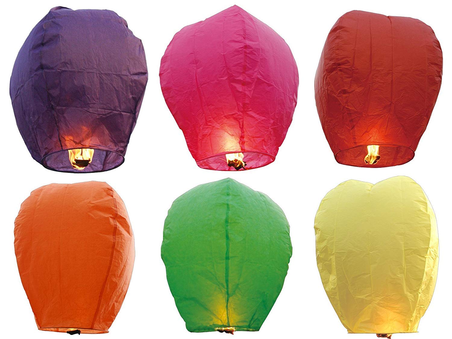Mini Mongolfiera Cinese Sky Lantern - Per Feste E Matrimoni, Volo Fino A 2000m - Foto 2