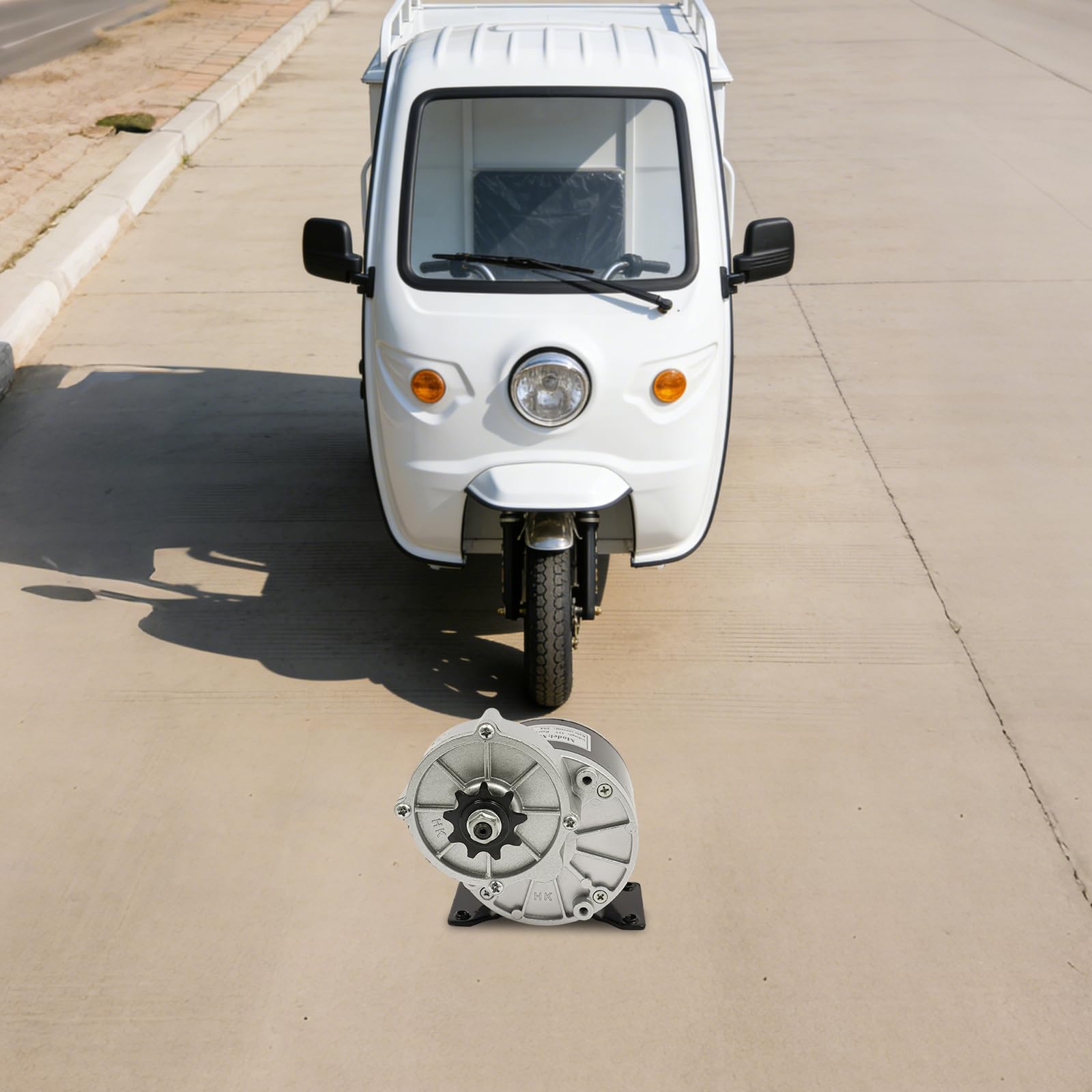 Silnik elektryczny z przekładnią 12 V, 250 W, wykonany z żelaza i czystej miedzi, bezgłośny, o wysokim momencie obrotowym, do rowerów elektrycznych, małych urządzeń mechanicznych