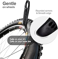 Vista 2 de Palancas de neumáticos de bicicleta ultra fuertes, 2 juegos de reparación de neumáticos de bicicleta, juego de cucharas de plástico resistente