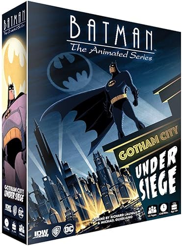 IDW Juegos 1537Idw Batman The Animated Series-Gotham City Under Seige Game (JUN180756), negro