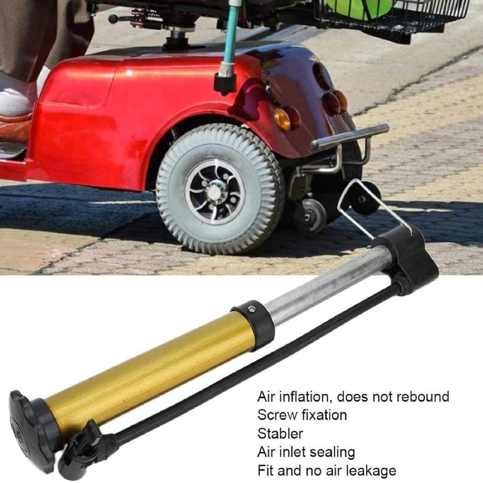 Gonfleur de pneu portable, compresseur d'air pour pneus de voiture, pompe sans fil 150 PSI avec manomètre numérique et lumière LED pour voiture, moto, scooter, balles