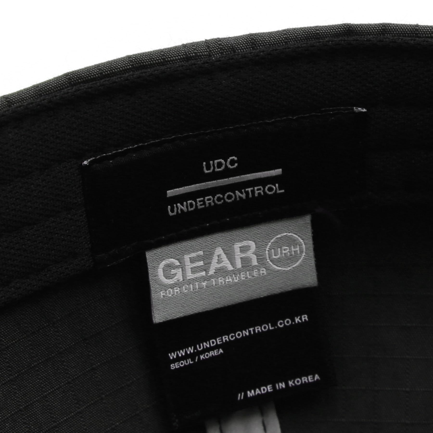 UNDERCONTROL Gorra Plegable de Visera Corta no estructurada Hydro Quick Dry de Perfil bajo, portátil, Repelente al Agua, Supplex UPF 40, Transpirable, Ajustable, para Exteriores, Plegable