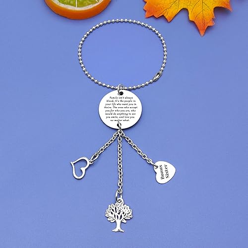 Miniatura 2 de Adorno colgante de automóvil, regalos para cuñada no biológica, regalo para cuñada, regalos adicionales para hermana de hermana, regalos de Navidad,