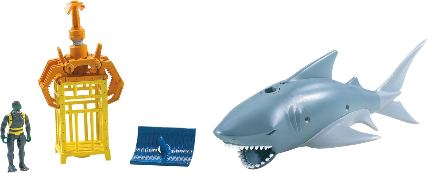 Limited Stock Mattel Matchbox Mega Rig Shark Adventure