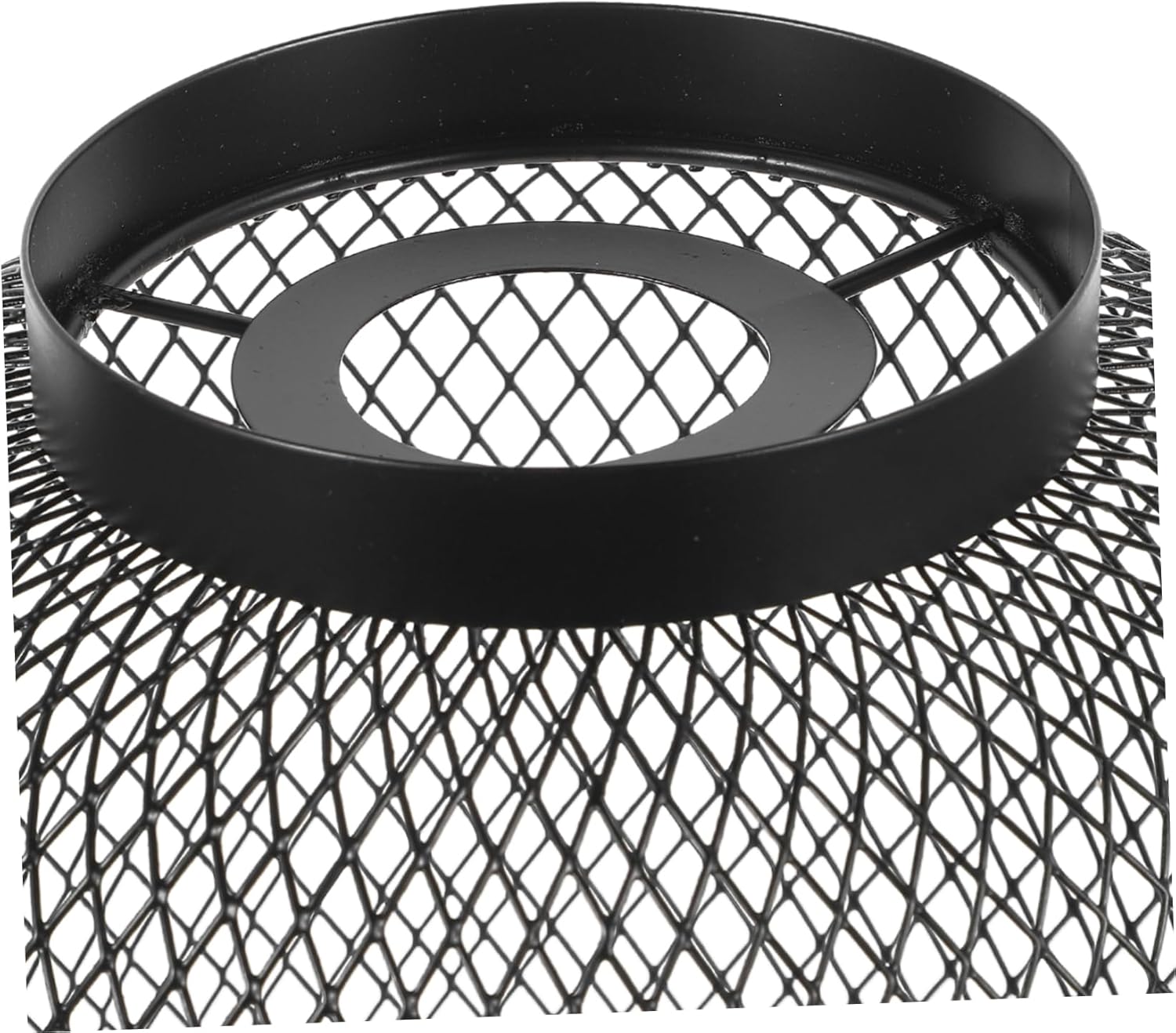 jojofuny Modern Hollow Metal Lampshade Cover Stylish Ceiling Light Shade for Pendant and Wall Lamps Easy to Install Vintage Decor for Living Room and Bedroom Matte