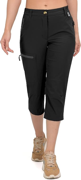 Capri Pants Slim Golf Hiking 