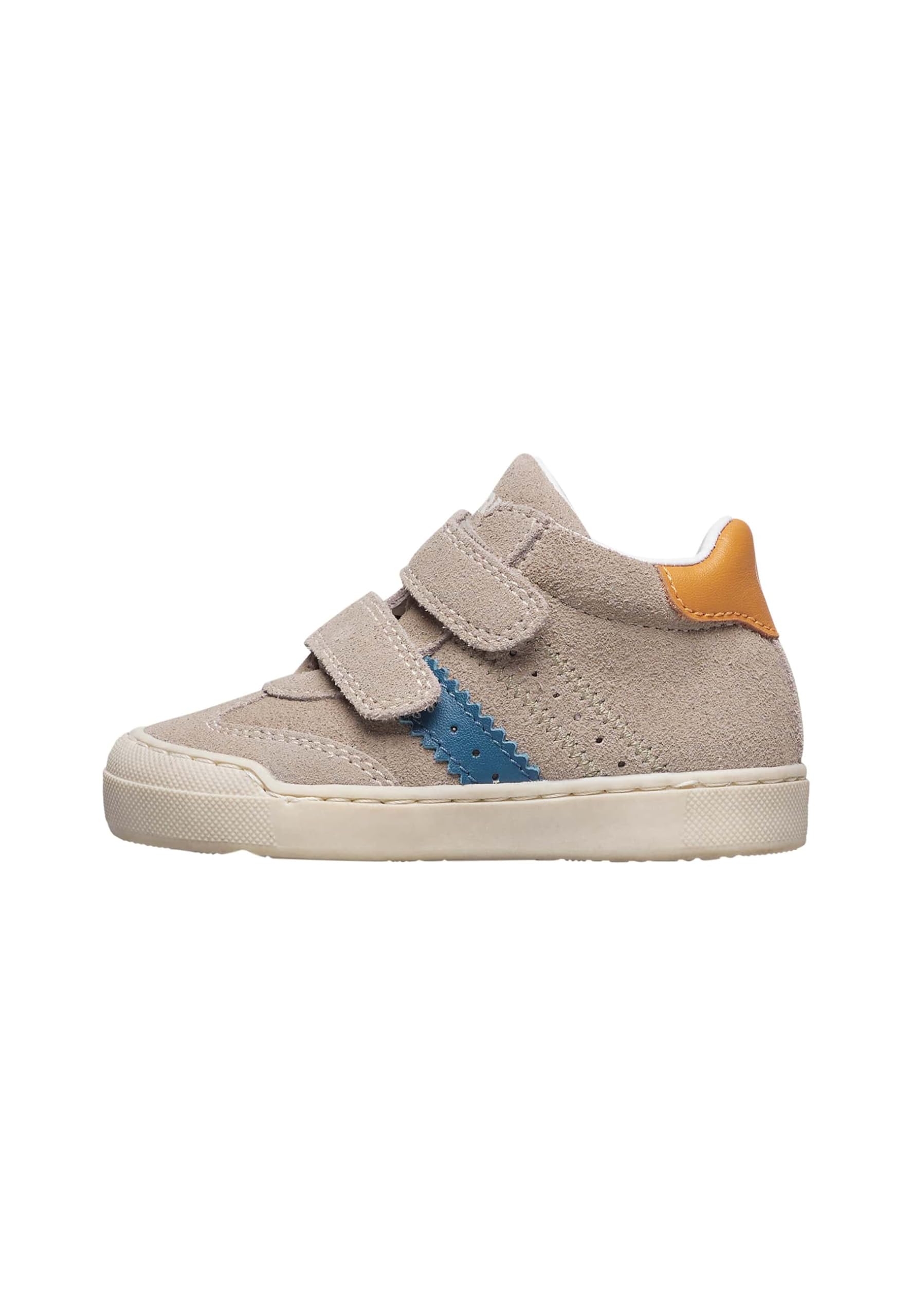 Chaussons Premiers Pas Naturino Macks 2 VL Pour Bébé Fille - Cuir, Semelle Caoutchouc, Soutien Cheville - 13