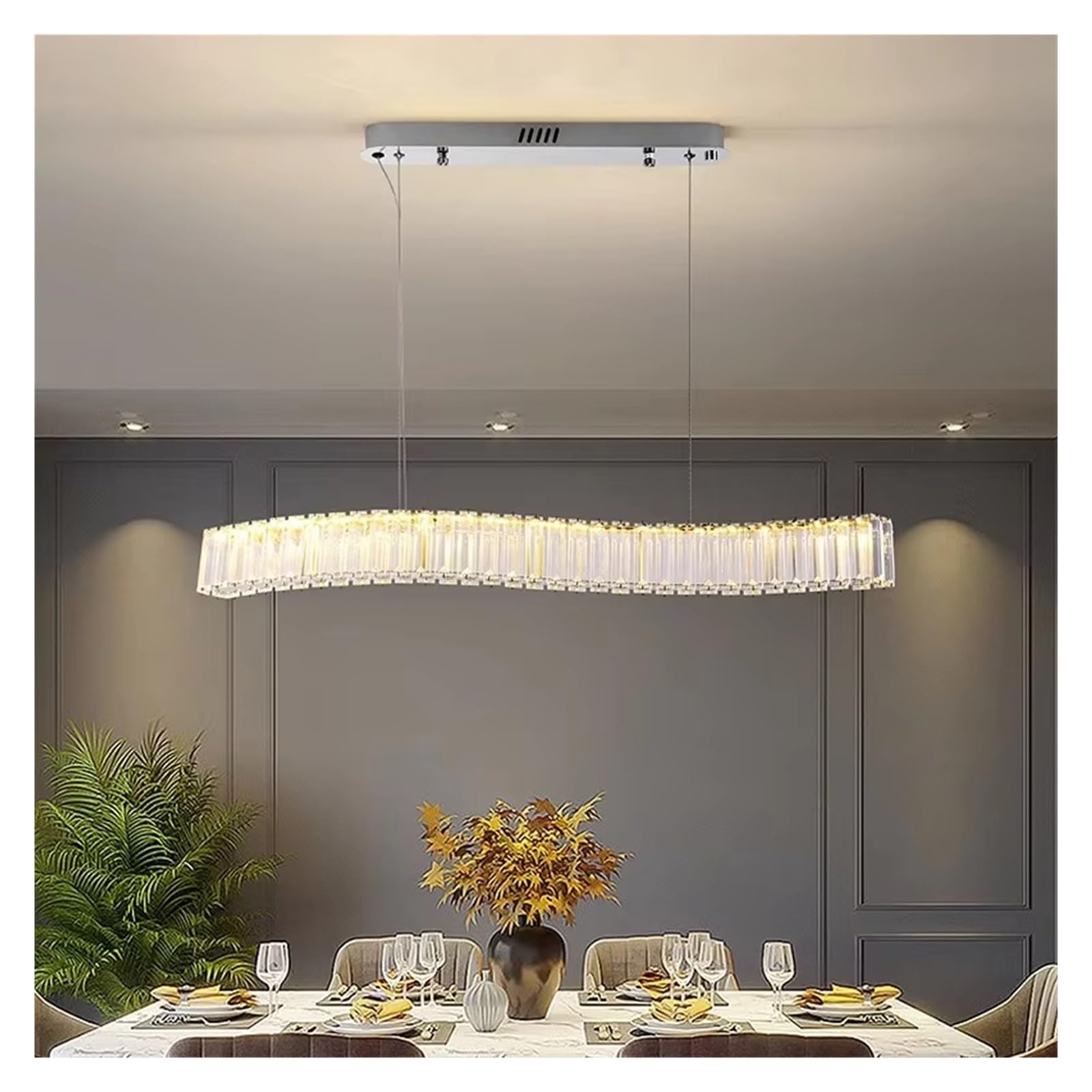 LYMSXAZOU Nordic Home Decor Dining Room Pendant lamp Lights Indoor Lighting Ceiling Hanging Light Chandelier Lamps for Living Room,Chandelier