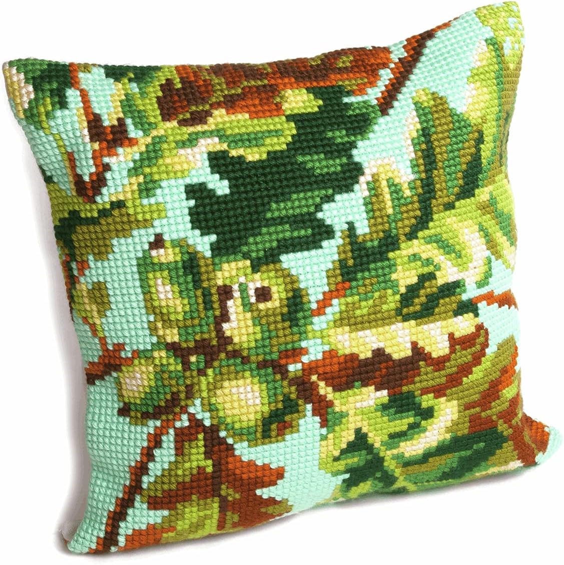 Fruit du Chêne Cushion Front - Cross Stitch Kit