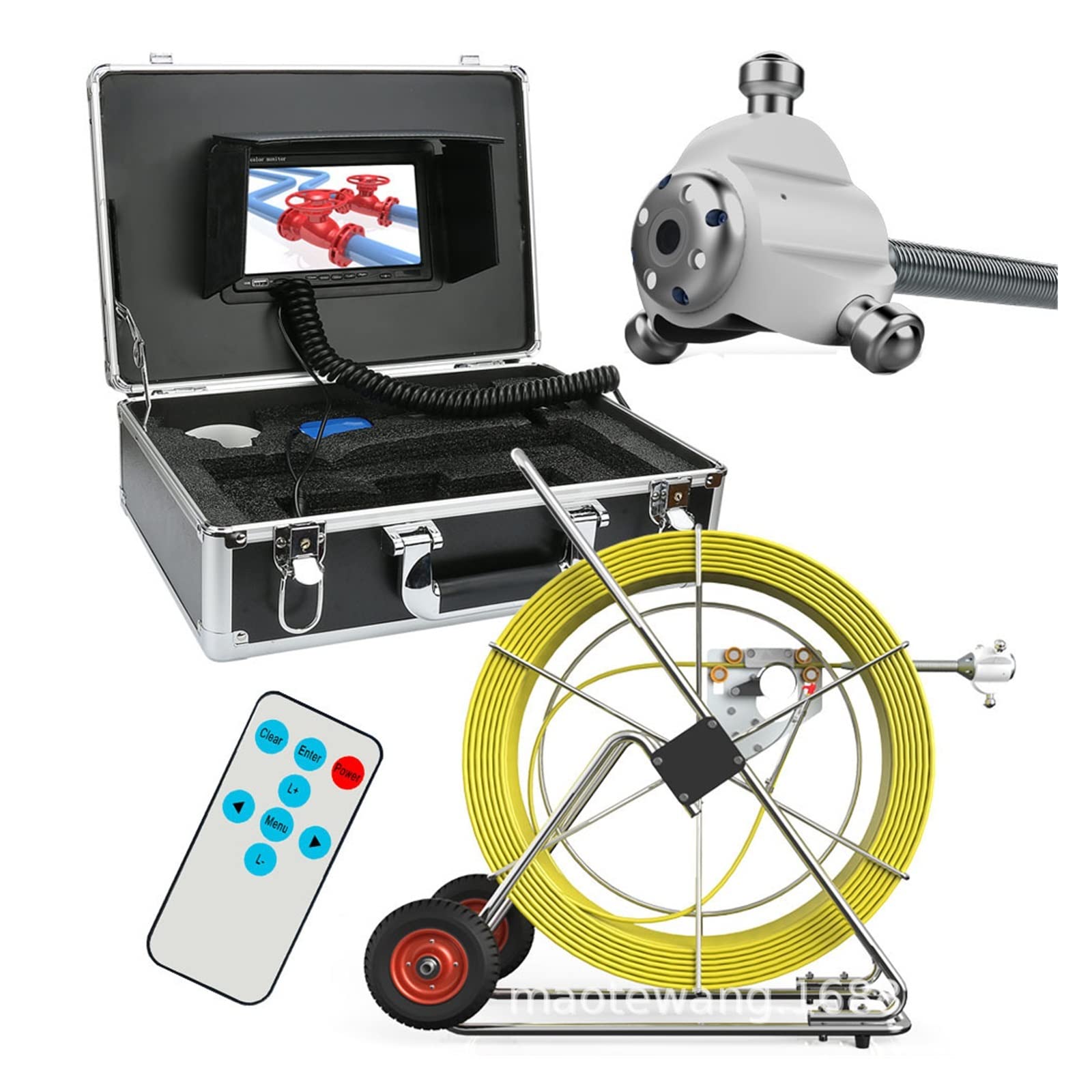 Buy Pipe Inspection Camera Sewer Camera with 7 Inch Video Monitor