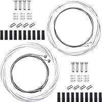 Vista 11 de Línea de transmisión universal de bicicleta Cambio de bicicleta Cable y cable de freno Kit para reparación de bicicletas de montaña