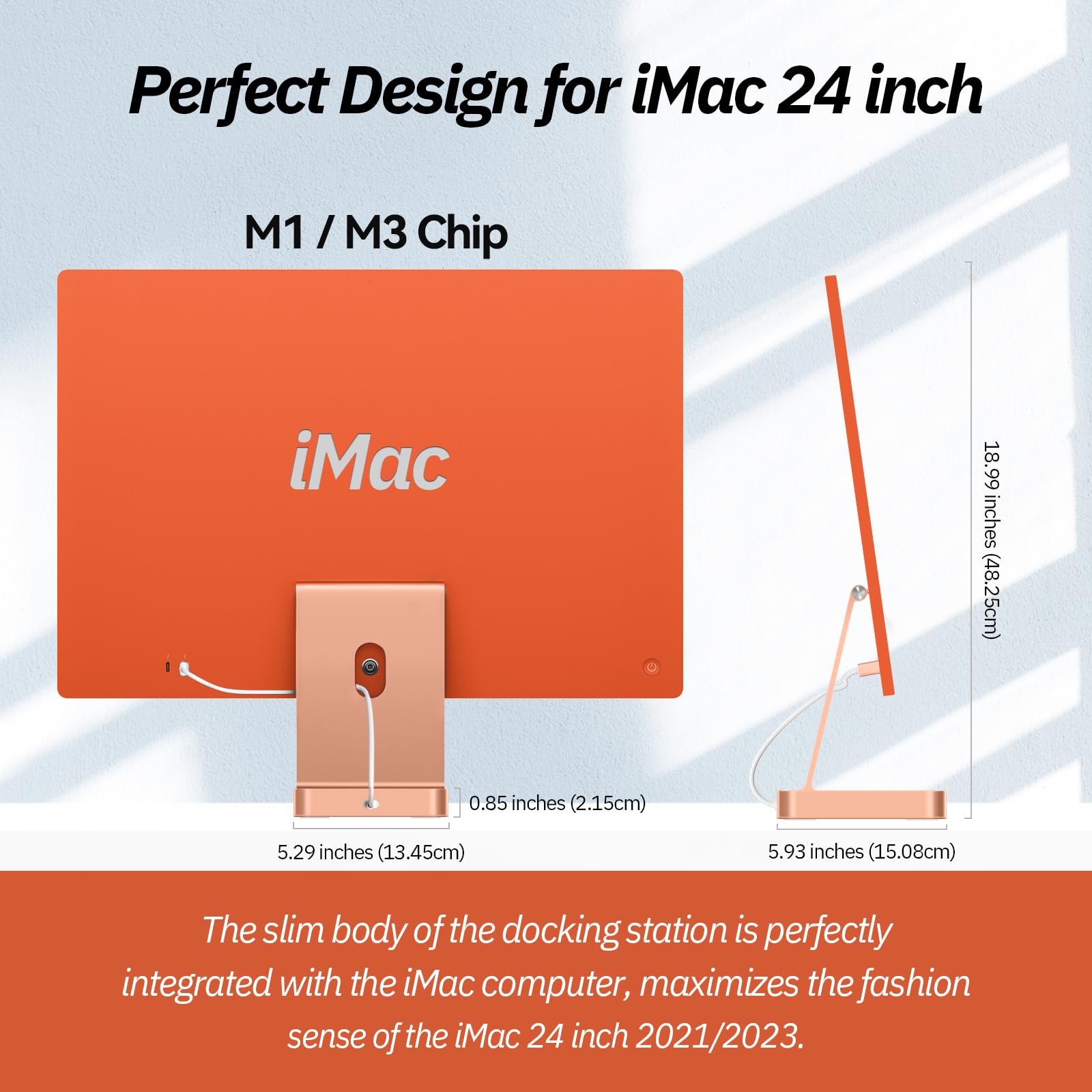 Amazon.com: USB C Hub for iMac 24 inch 2021/2023/2024, Minisopuru