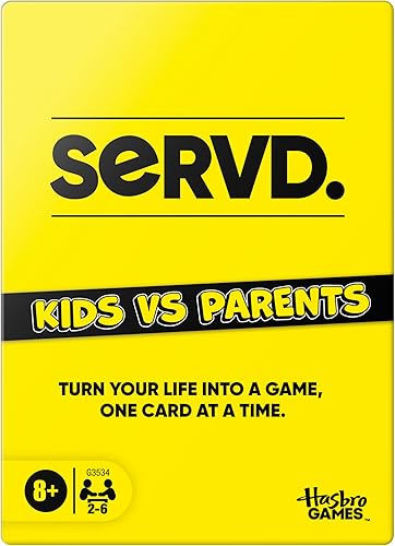 Miniatura 10 de Hasbro SERVD Juego Edición para Padres Primerizos – Divertidísimo Juego de Cartas para Parejas de la Vida Real para Bebés y Nuevos Padres, Primeros