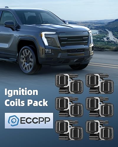 Miniatura 6 de ECCPP bobinas de encendido para Mercedes-benz Chrysler Crossfire L6 V6 V8 Compatible con C1444 C1361 UF-359(Pack de 6)