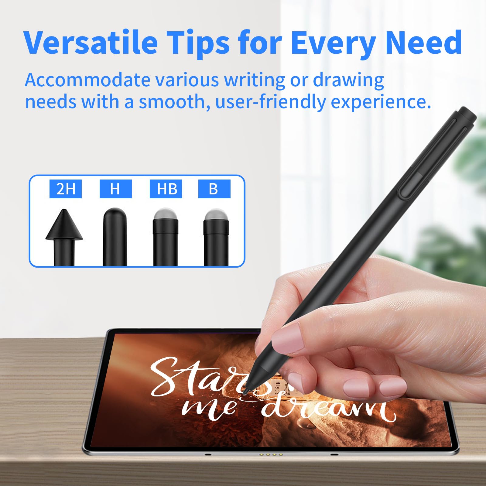 Amazon.com: SSS·GRGB Pen Tips for Surface Pen(4 Packs,2H,H,HB,B