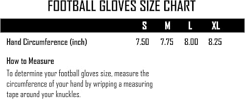 Miniatura 6 de TAQCHA Villian - Guantes de fútbol  Guantes de fútbol ajustados para adultos con agarre pegajoso  Guantes de fútbol de rendimiento mejorado para