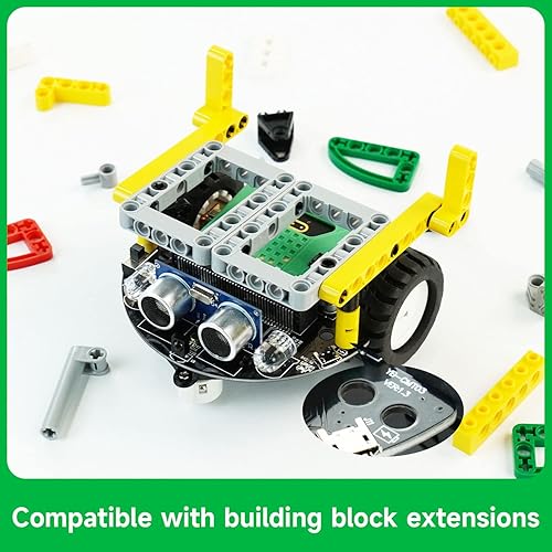 Miniatura 4 de Yahboom Microbit Learner Programación Visual Robot Kit Inteligente y Proyectos STEM Tinybit para niños Aprende a Codificar Inteligente y Educativo
