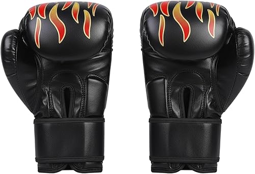 Miniatura 11 de Guantes de entrenamiento de boxeo: 1 par de guantes de boxeo unisex para adultos, guantes de boxeo, guantes de boxeo transpirables para