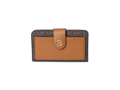MICHAEL Michael Kors Mk Charm Medium Tab Pocket Bifold Wallet Women