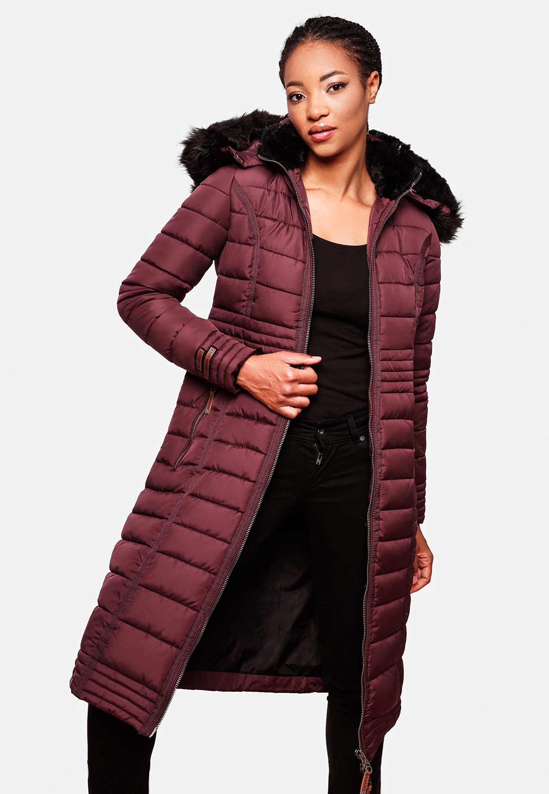 Navahoo – Cappotto invernale trapuntato da donna “Umay”, 6 colori, XS – XXL