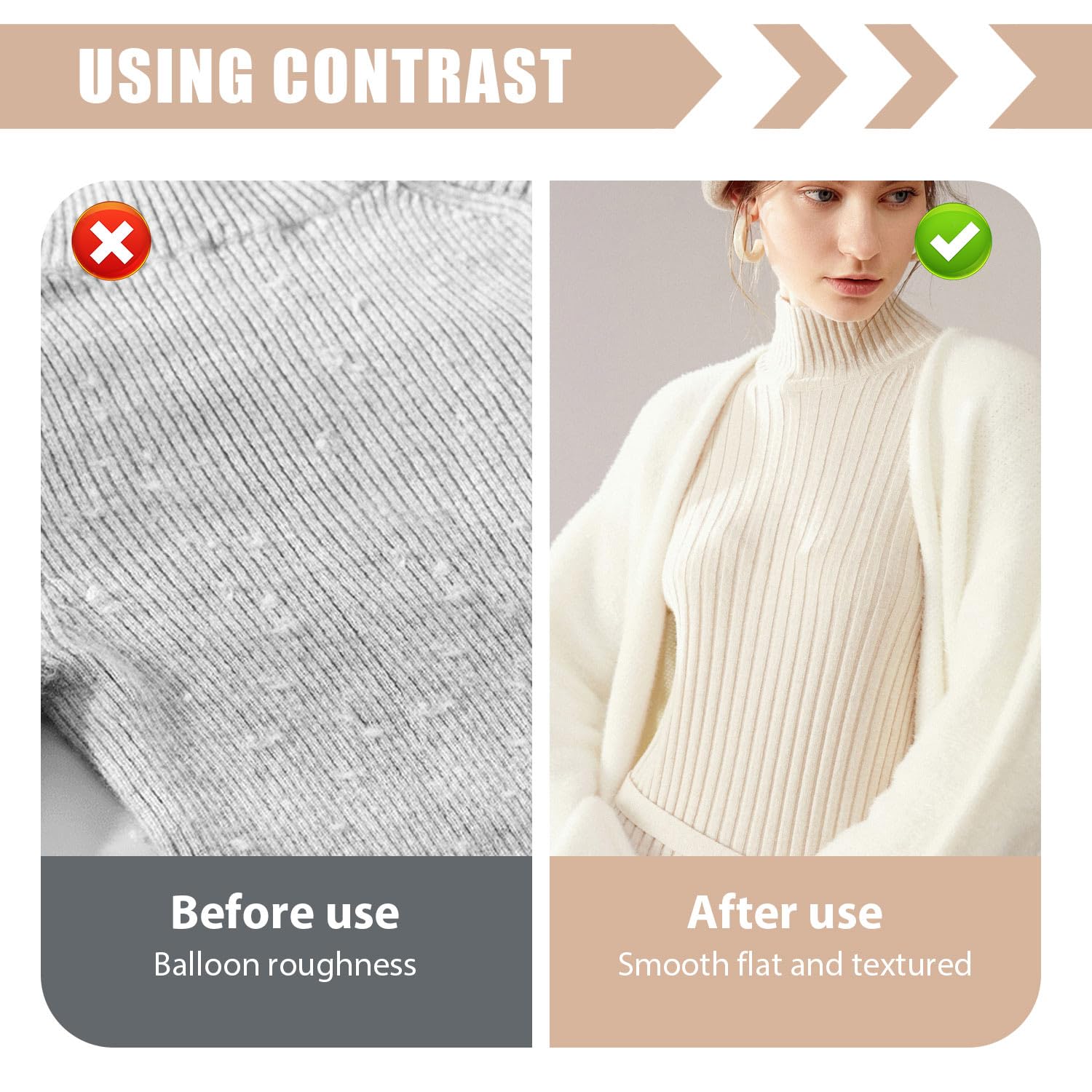Cashmere & Wol Kam Voor De-Pilling Truien Kleding ... – Vicedeal
